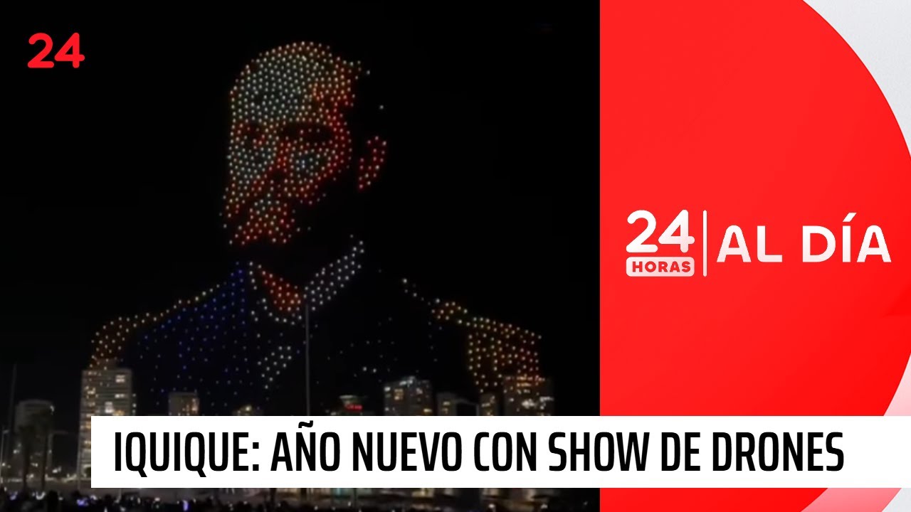 A&ntilde;o Nuevo: Iquique recibir&aacute; el 2026 con un gran show de drones | 24 Horas TVN Chile