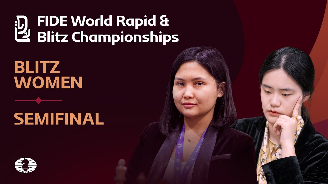 Bibisara Assaubayeva – Zhu Jiner | Semifinal | Women | Game 1,2 | FIDE World Blitz Championship 2025