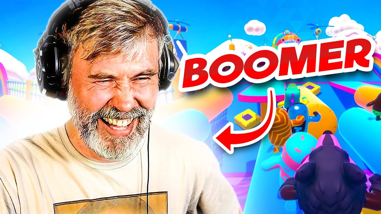 Boomer Raoul is te oud voor Fall Guys