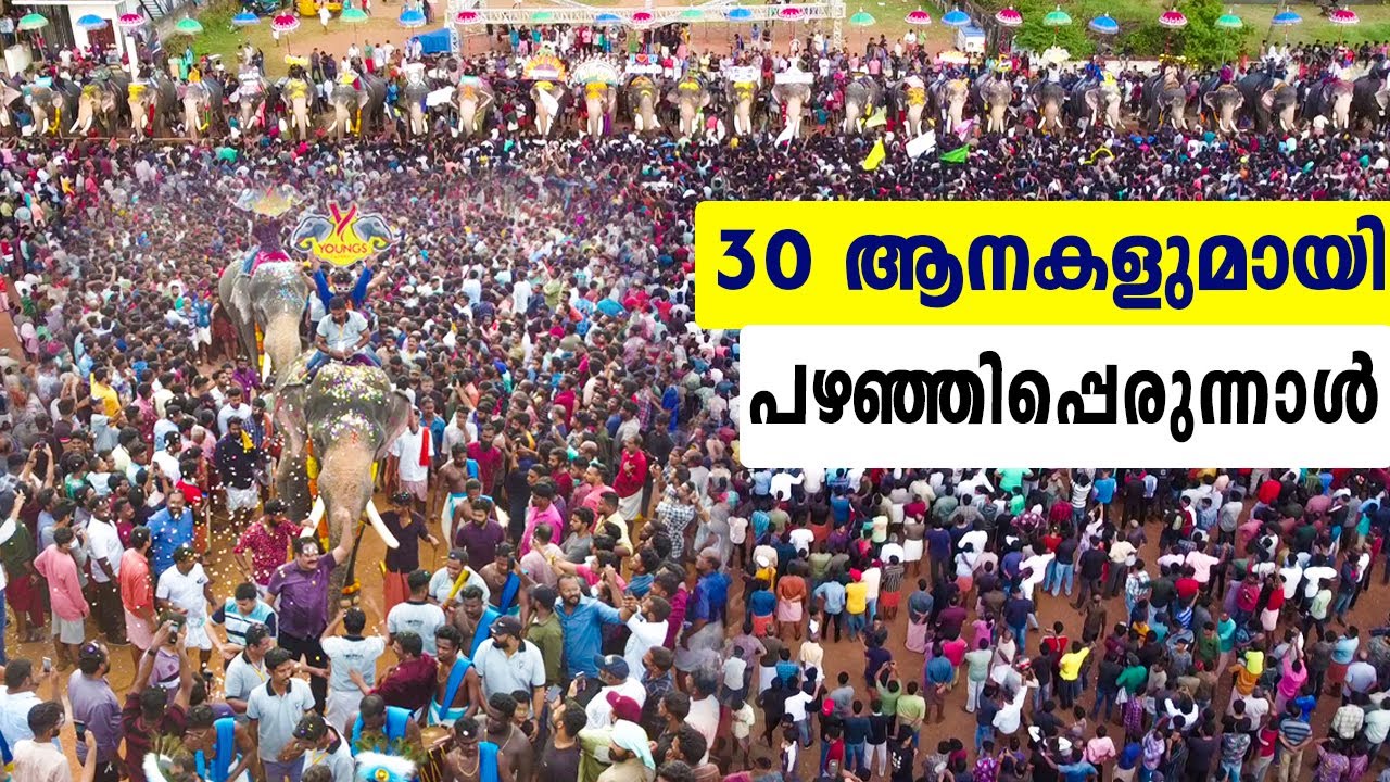 30 ആനകളുമായി പഴഞ്ഞിപ്പെരുന്നാൾ | Pazhanjipooram 2022 | Pazhanji | Thrissur