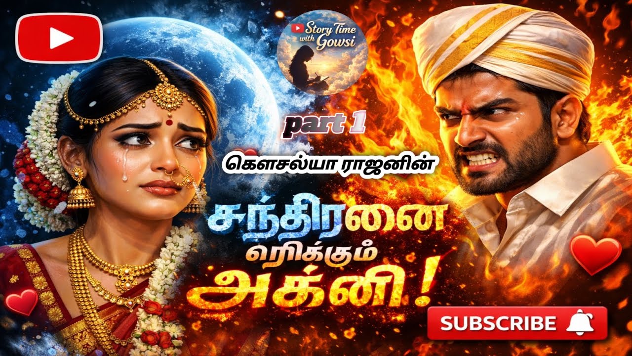 Part 1 'சந்திரனை எரிக்கும் அக்னி'  | 🌕 ☀️ | Gowsalya Rajan📖 #story time with gowsi -Gowsalya Rajan📖