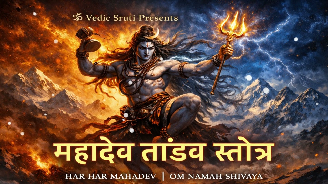 Shiva Tandav Stotram | Powerful Mahadev Song | Epic Devotion | Vedic Sruti