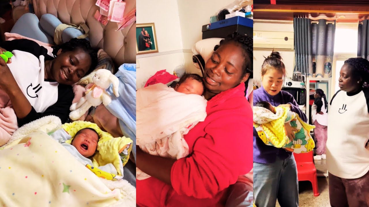 Zhang Chao's relatives are all coming to visit Peixin and the newborn baby🧡