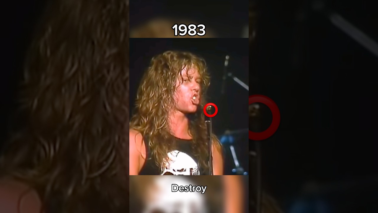 The evolution of seek and destroy intro live #metallica ￼
