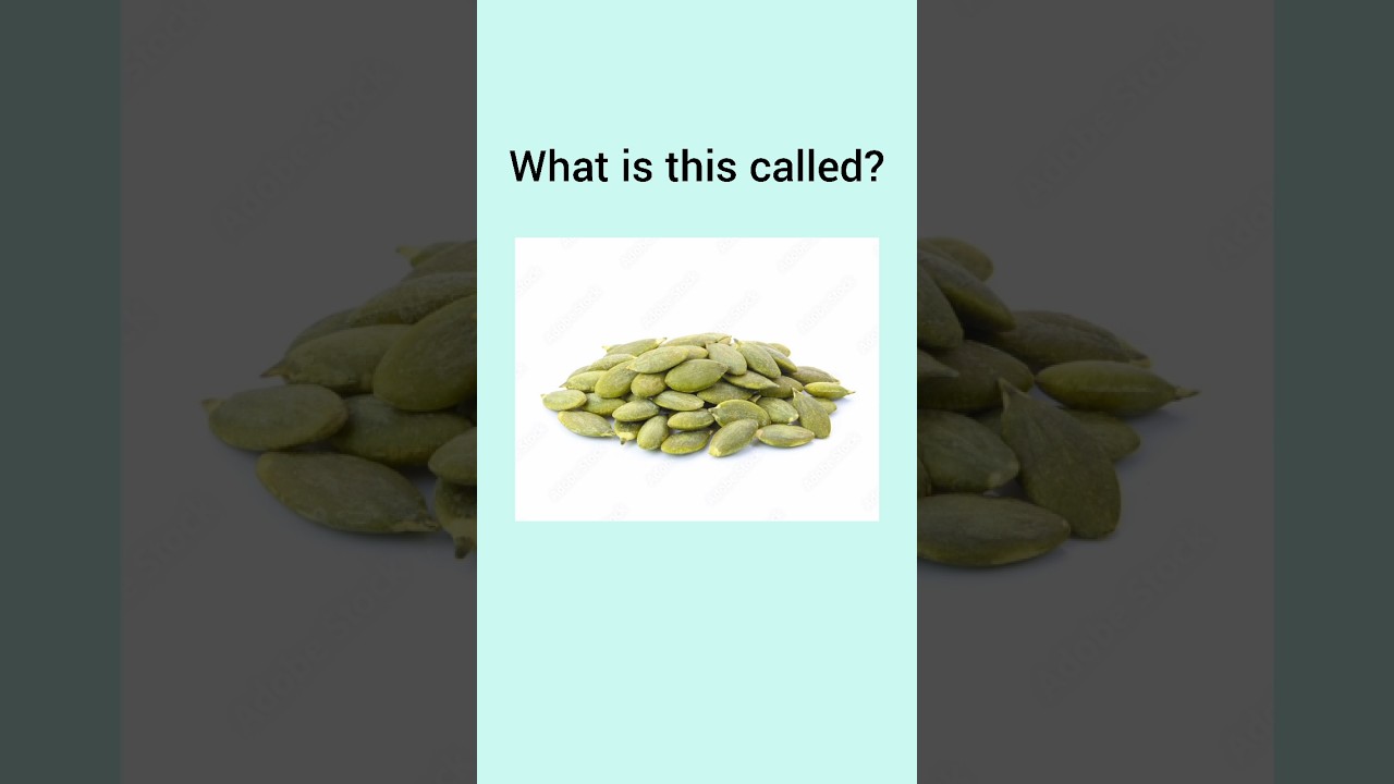 Can you name these Nutritional Seeds? #dailyenglish #english #visualvocabulary #learnenglish