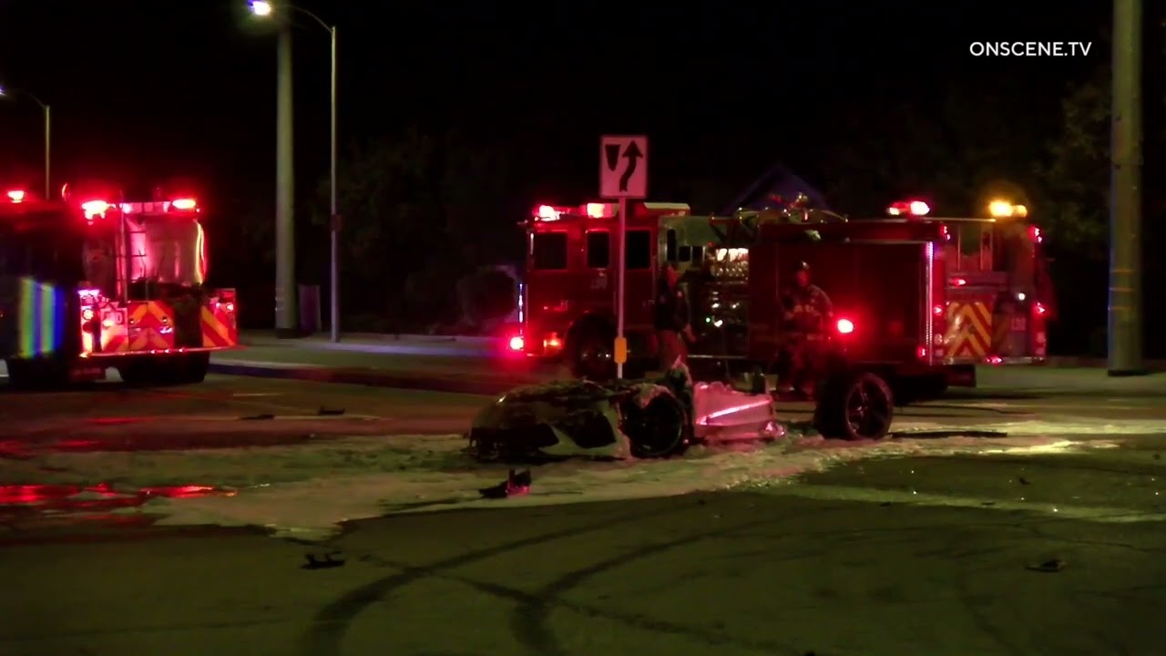 Two Killed In Fiery Crash