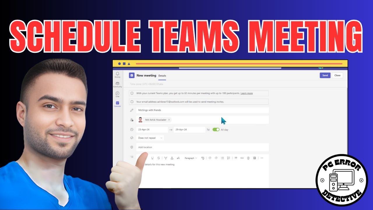 Как запланировать встречу в Microsoft Teams | Организуйте с лёгкостью