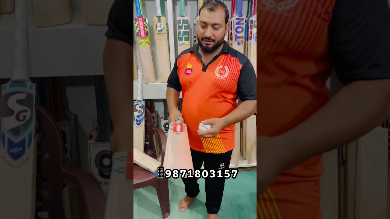Harrow Size Bat review, Cricgears Sports 9871803157 #batball #cricketequipment #sgcricketbat #ipl