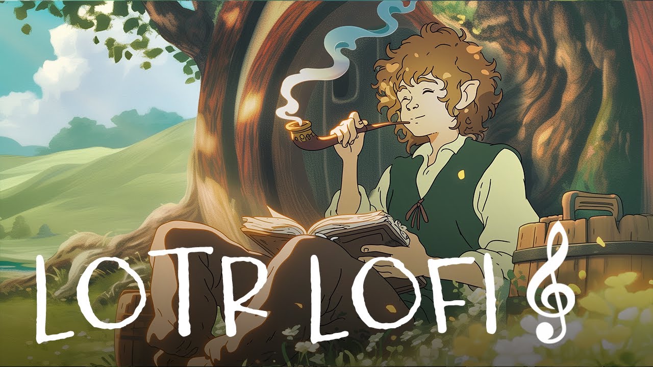 Chill with Bilbo 🍂 Lord of the Rings LOTR Lofi