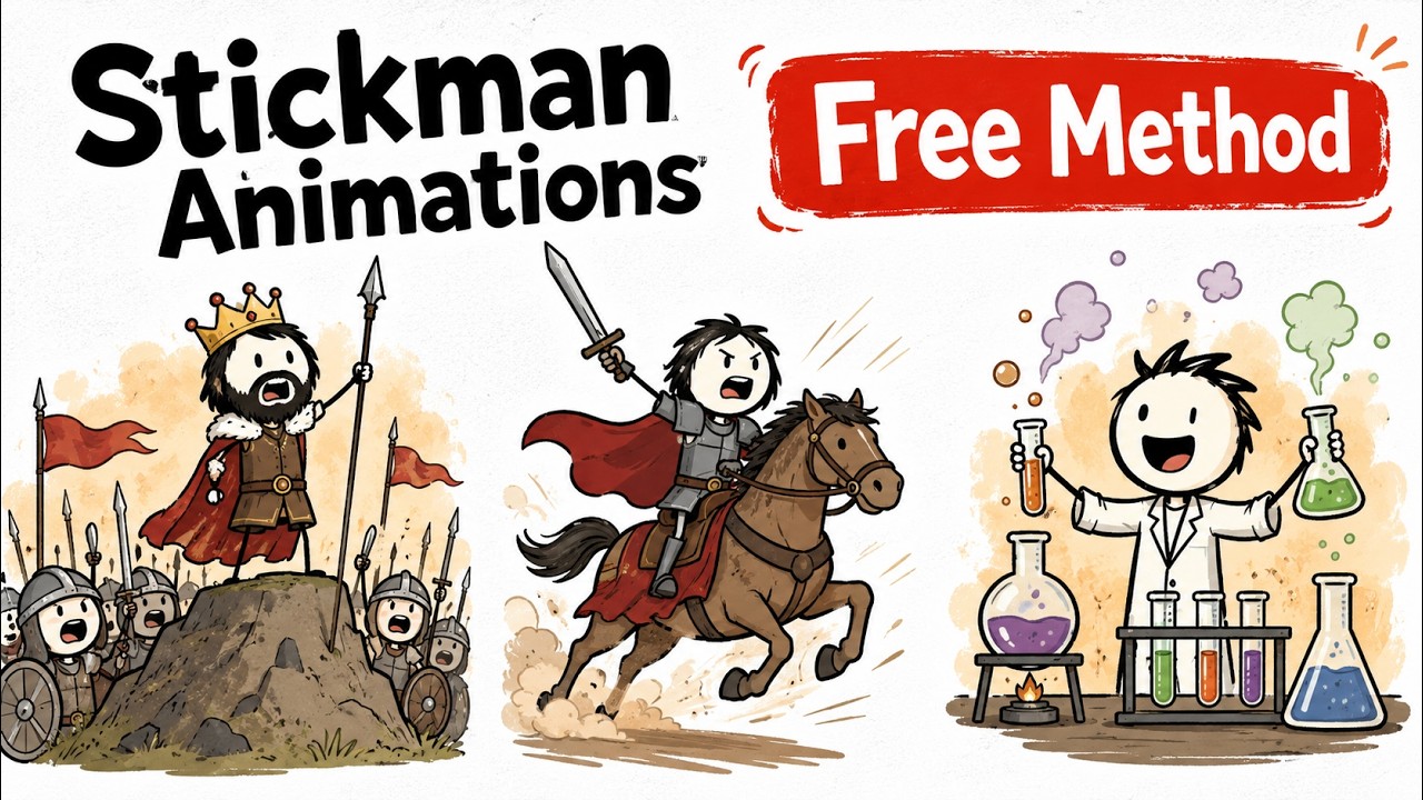 How to Create Stickman Animation with AI 100% FREE