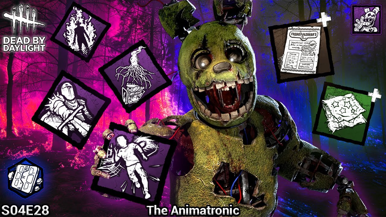 Springtrap Can Use Lethal Pressure So Well | Dead By Daylight Gameplay #dbdspringtrap #dbd #dbdfnaf