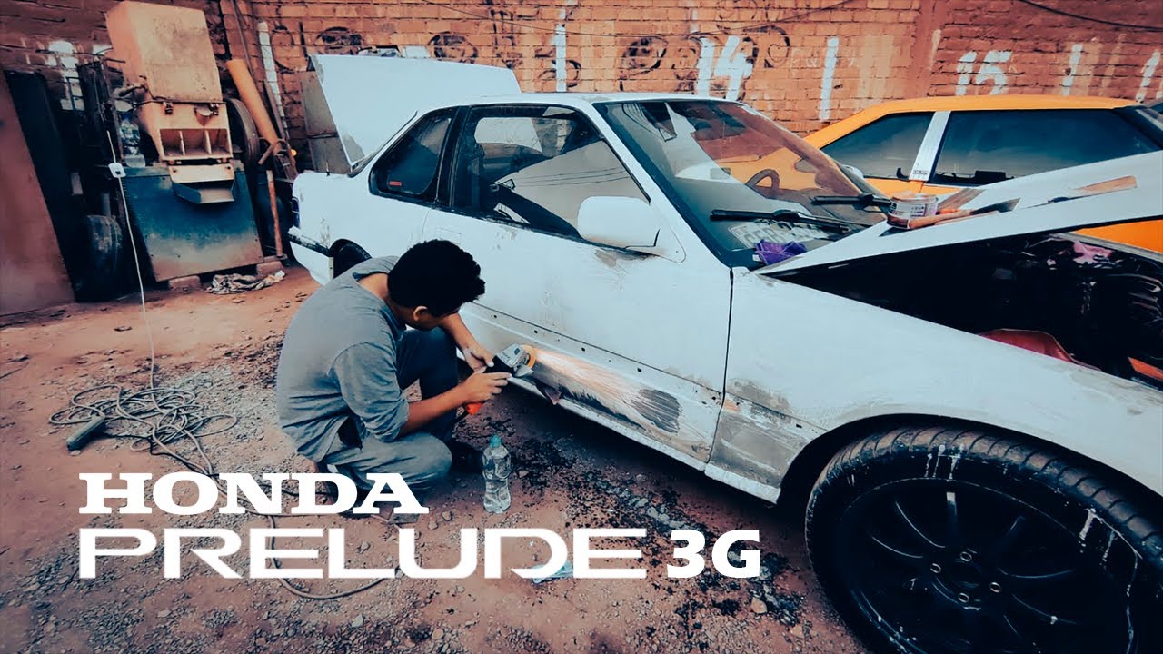 Preparativos para pintura  | Honda prelude 3g