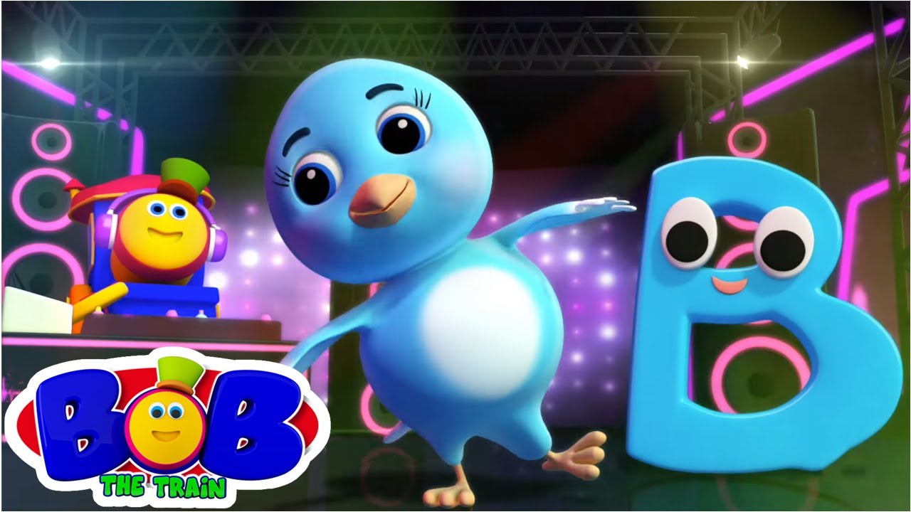 Bob le train | Learning Street | Chanson phonétique lettre B | Comptines pour bébé | Vidéo éducative