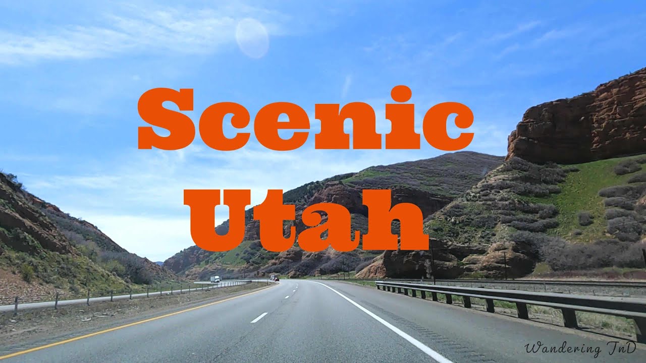Utah I-80 to I-84 Scenic Drive