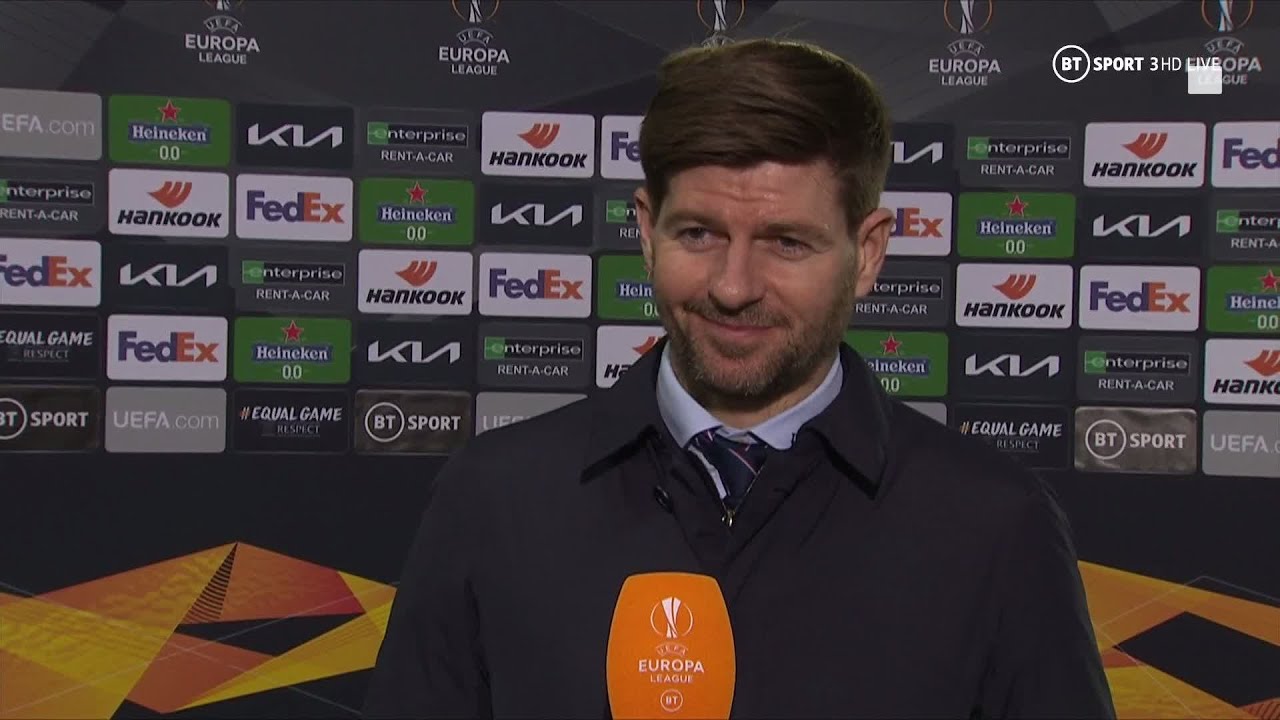 "Alfredo Morelos loves this competition!" Steven Gerrard lauds Colombia striker as Rangers progress
