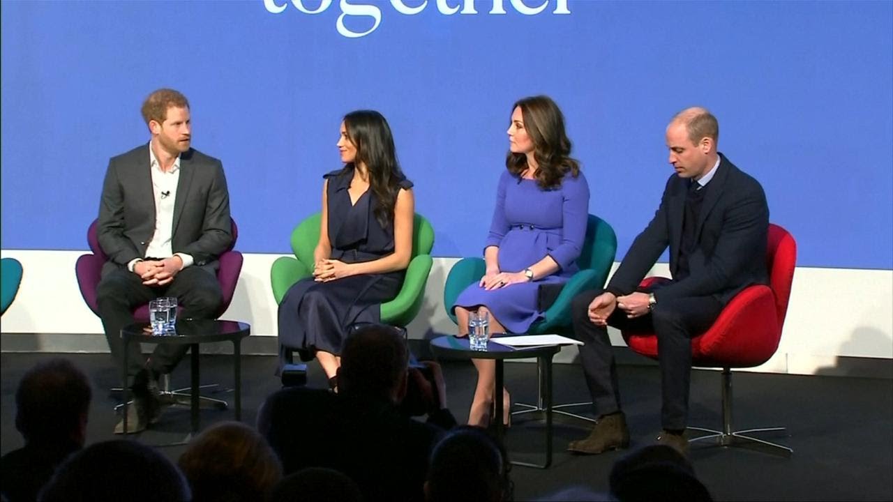 Royal &lsquo;fab four&rsquo; make their first official public engagement