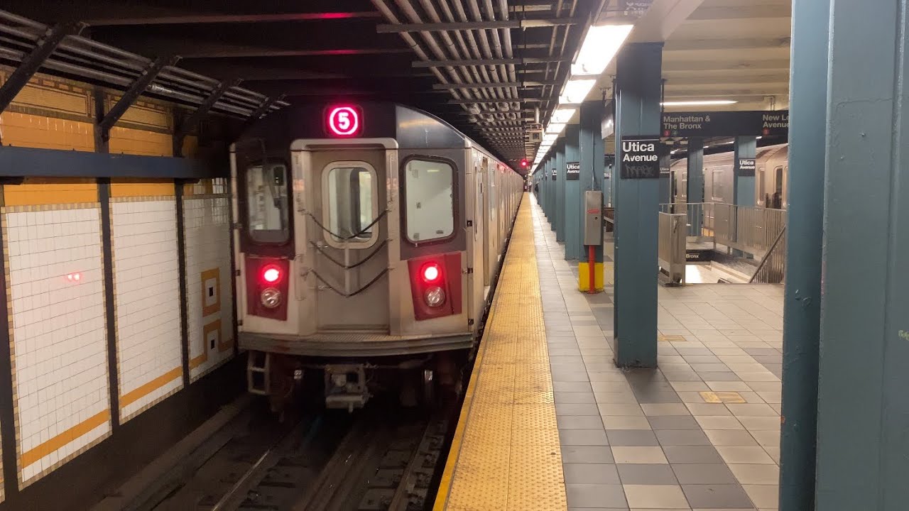 5 Train Announcements (To Crown Heights-Utica Ave)