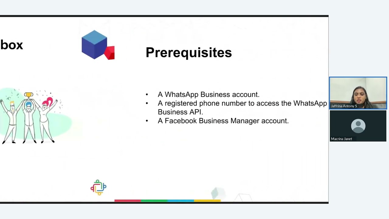 Zoho TeamInbox webinar on how to create a WhatsApp shared inbox