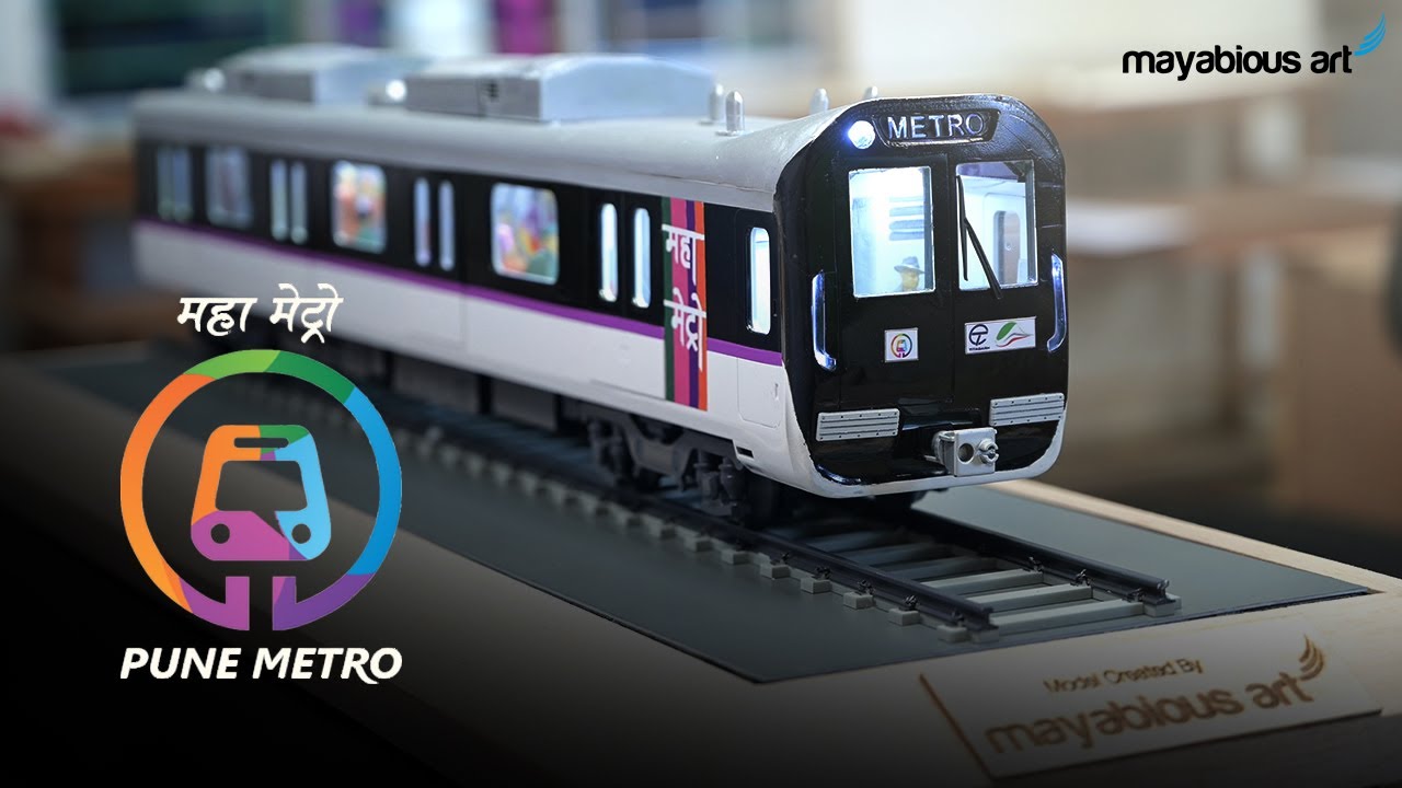 PUNE MAHA METRO SCALE MODEL | MAYABIOUS GROUP