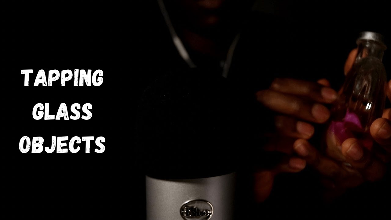 ASMR | Glass Tapping (with shaking) | No Talking |