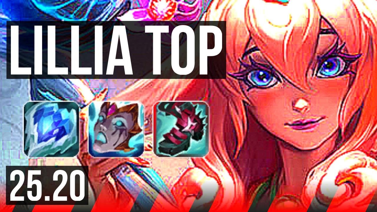LILLIA vs SETT (TOP) | EUW Diamond | 25.20