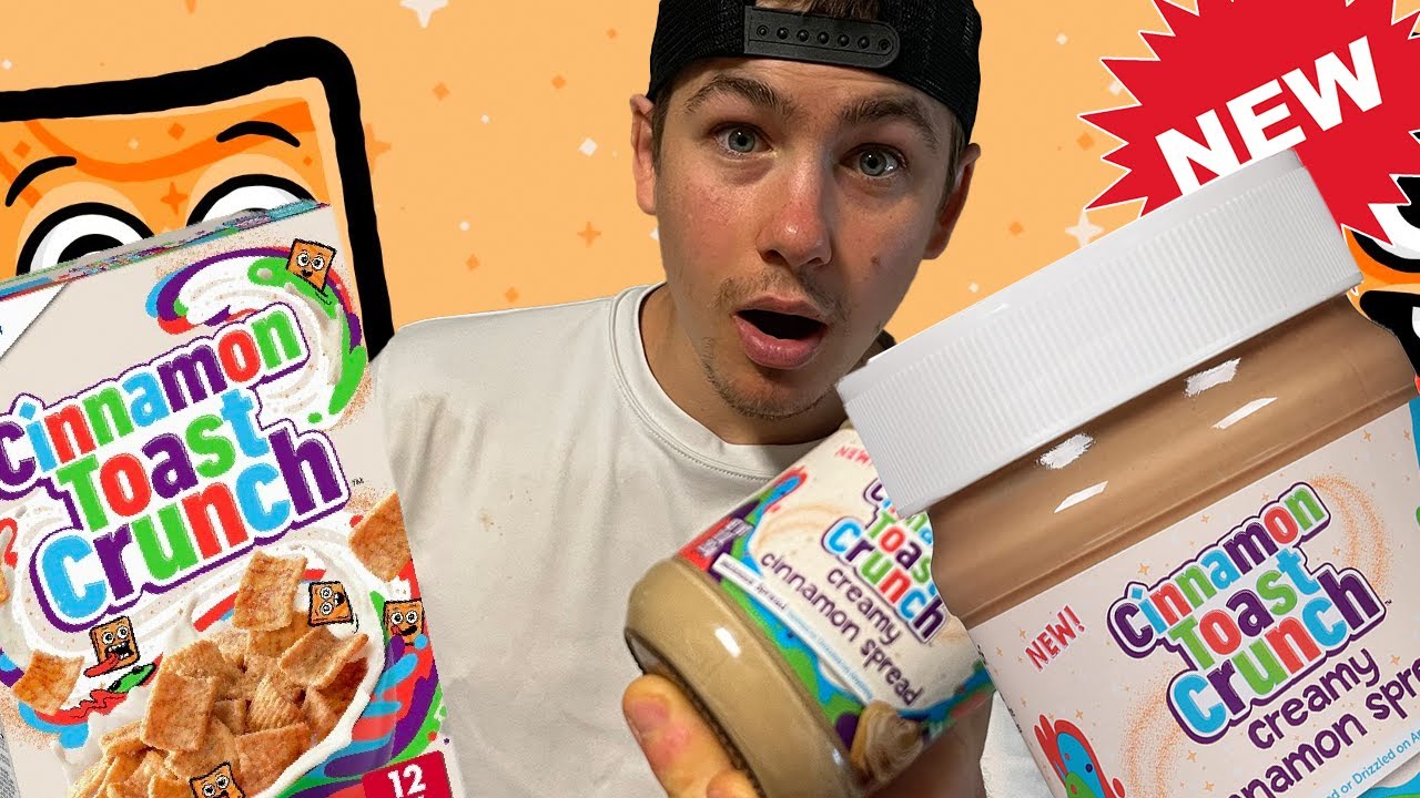 CINNAMON TOAST CRUNCH.... IN A SPREAD! Cinnamon Toast Crunch Cinnamon Spread REVIEW! Life *CHANGING*