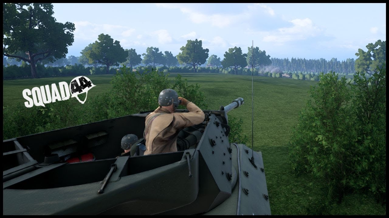 Ambushing enemy armour in an Achilles Tank Destroyer | Squad 44