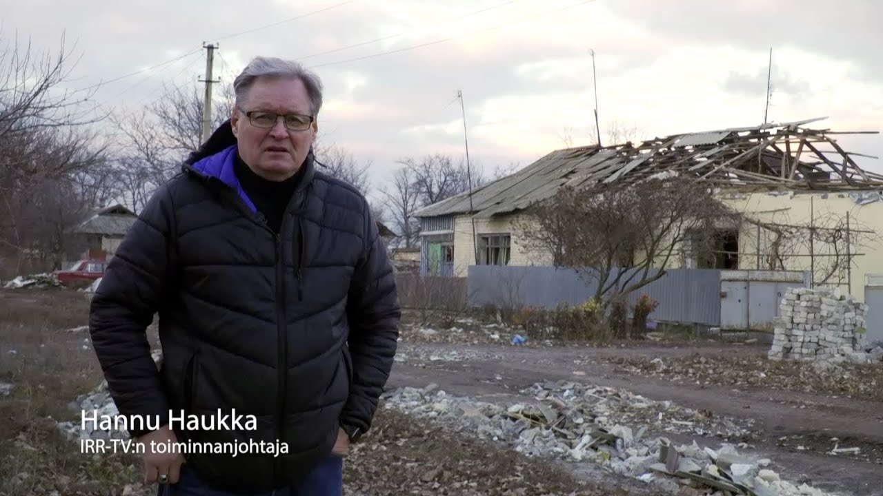 Hannu Haukan raportti Itä-Ukrainan sotatoimialueelta