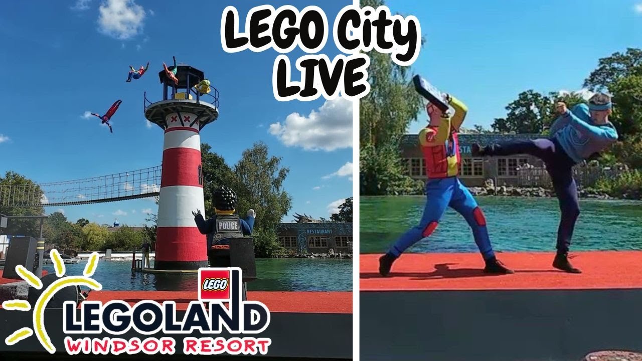 LEGO City LIVE: The Ultimate Stunt Showdown Full Show 2025 at Legoland Windsor Resort