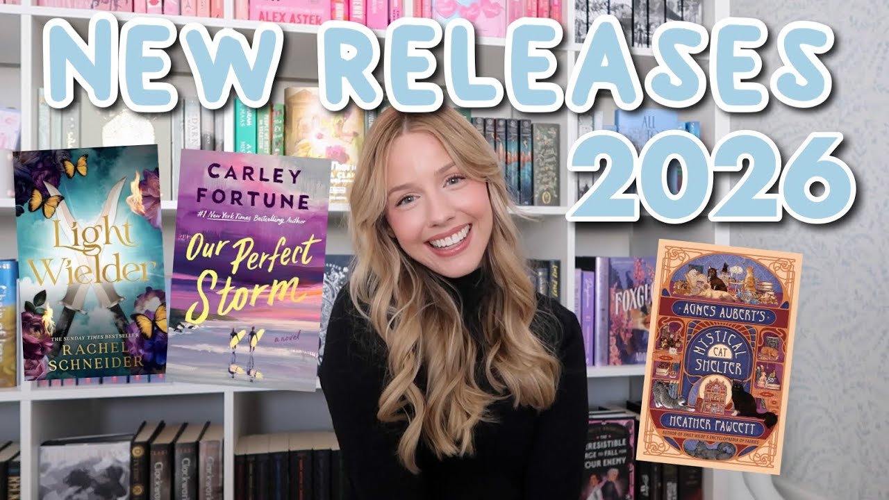 my most anticipated 2026 book releases! 🥳⭐️ vlogmas day 7
