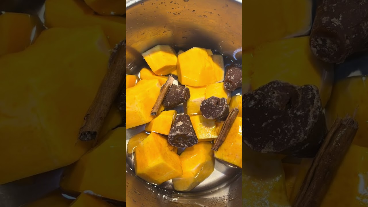 Atole le calabaza 