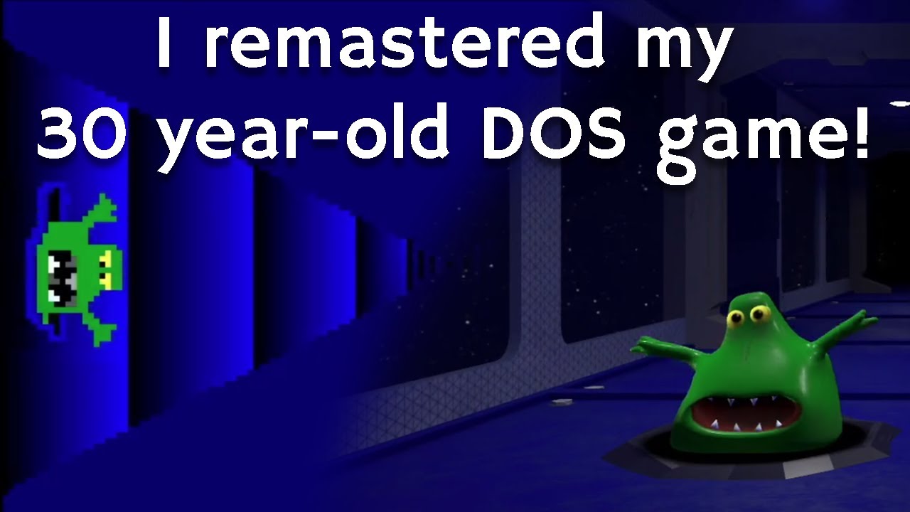 I remastered my 30 year-old DOS game!
