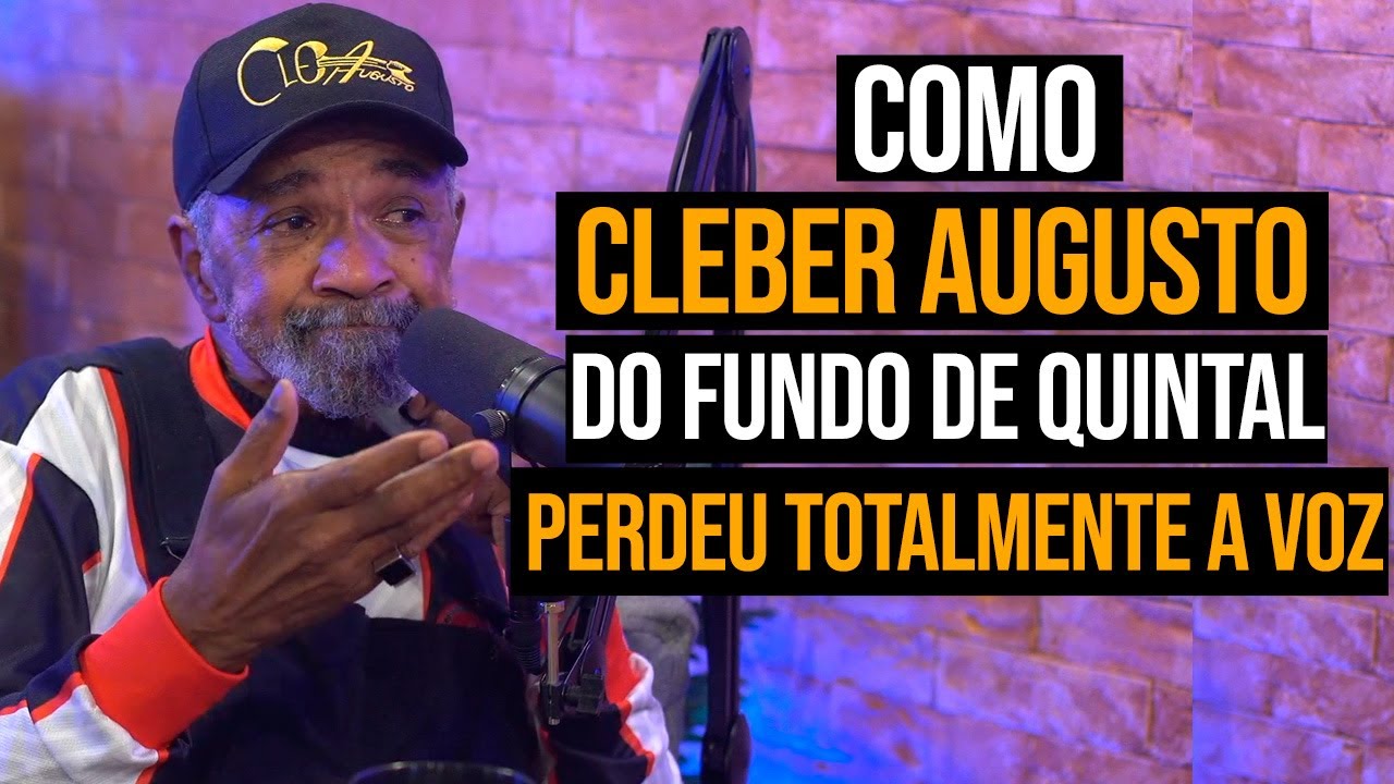 COMO CLEBER AUGUSTO PERDEU TOTALMENTE A VOZ. QUE HISTÓRIA EMOCIONANTE! - Brito Podcast