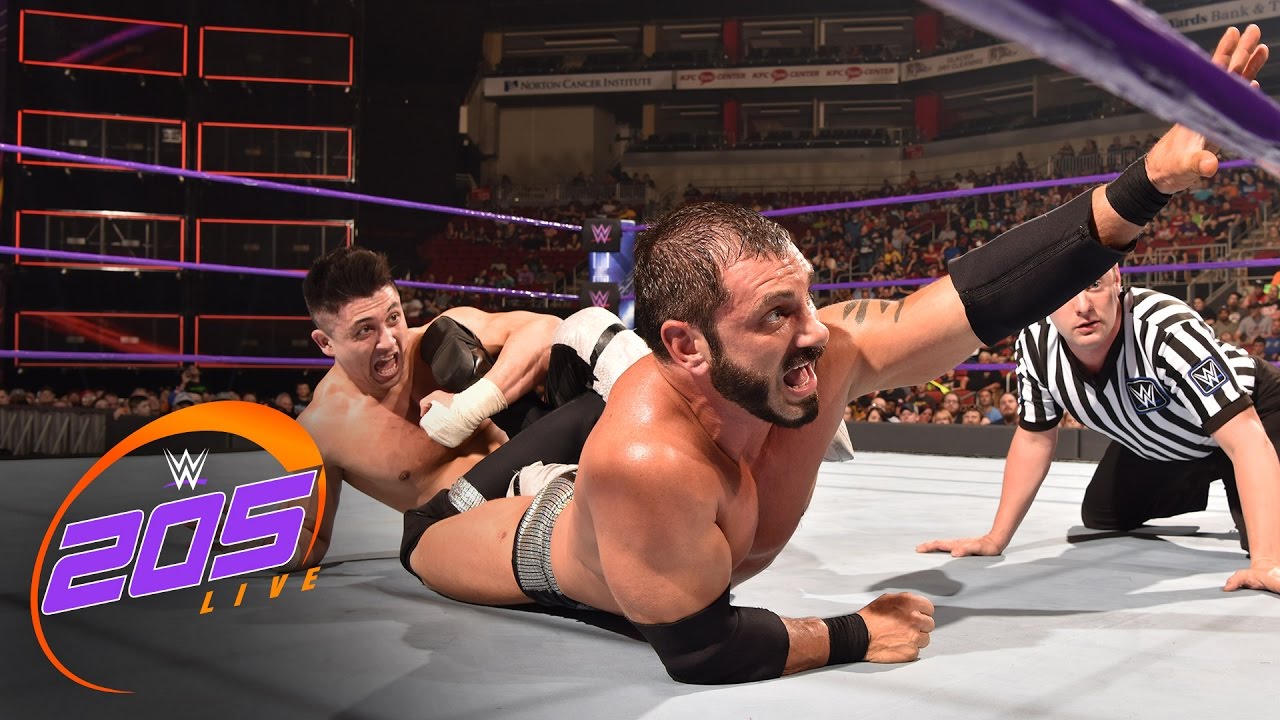 Austin Aries vs. TJ Perkins: WWE 205 Live, April 18, 2017