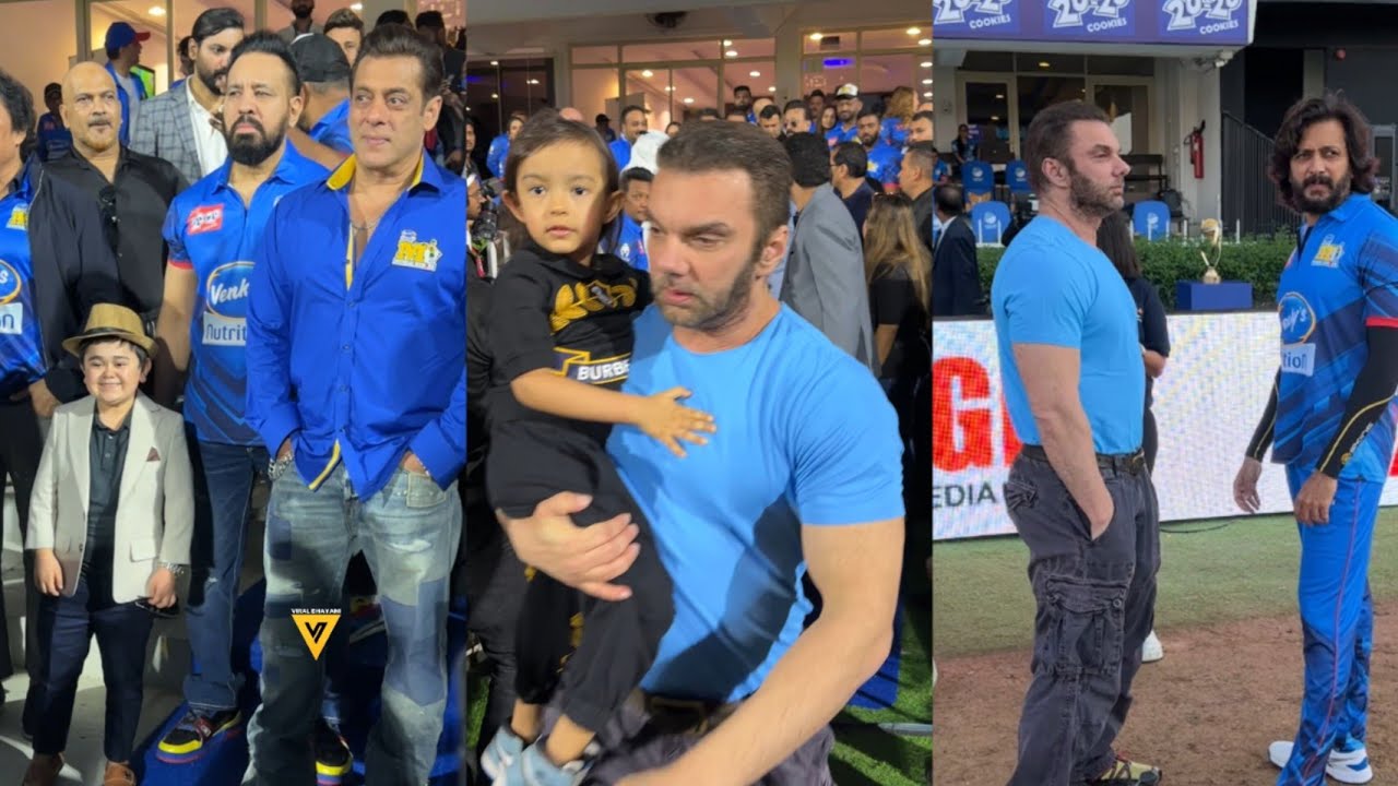salman khan duringCelebrity cricket league  🤩🤩🕺📷