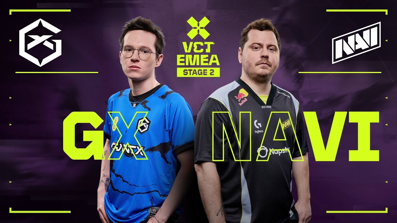 GX vs. NAVI - VCT EMEA 2025 Stage 2 - Playoffs - Map 2
