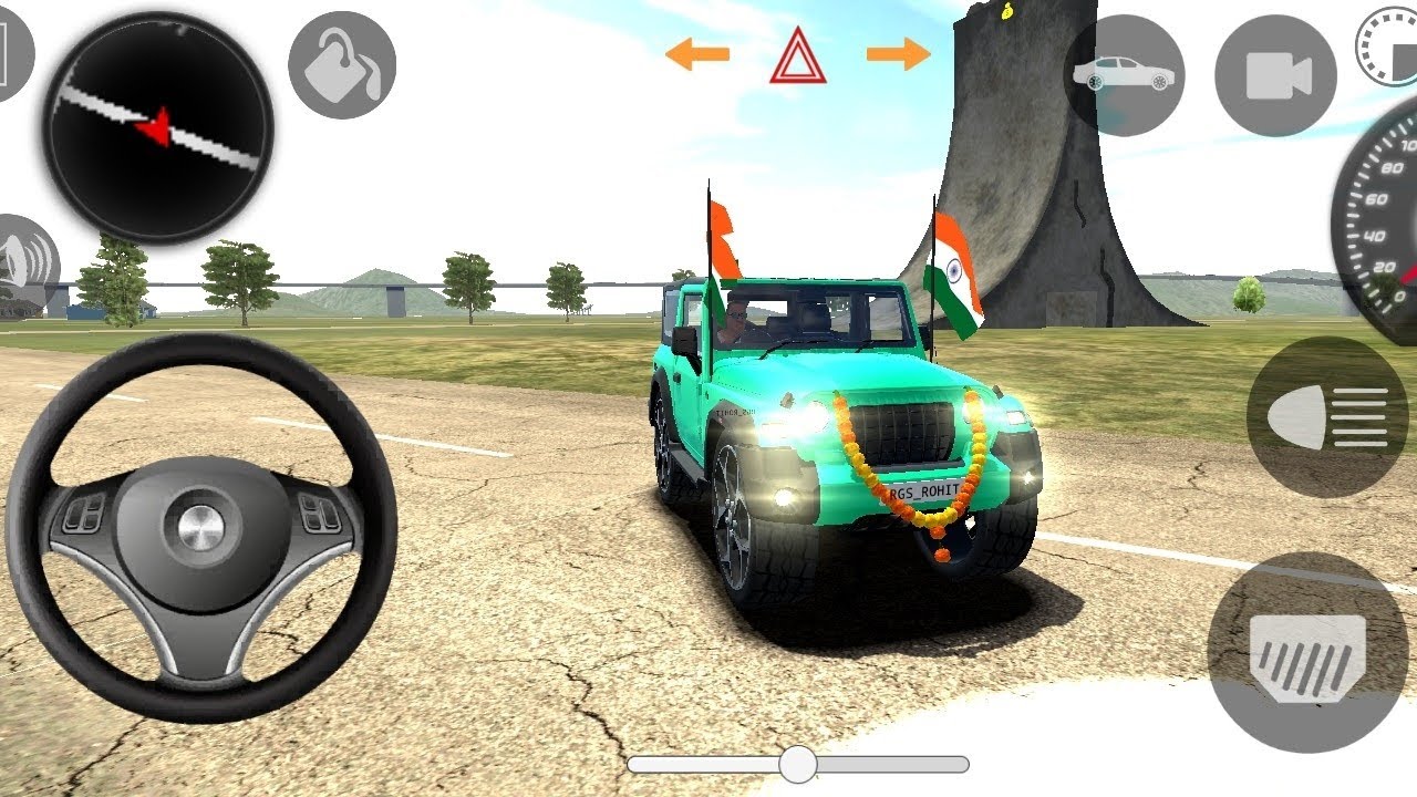 Dollar 💸 Song | Mahindra Red Thar 🚘 Drive | Indian Car Simulator 3D |
