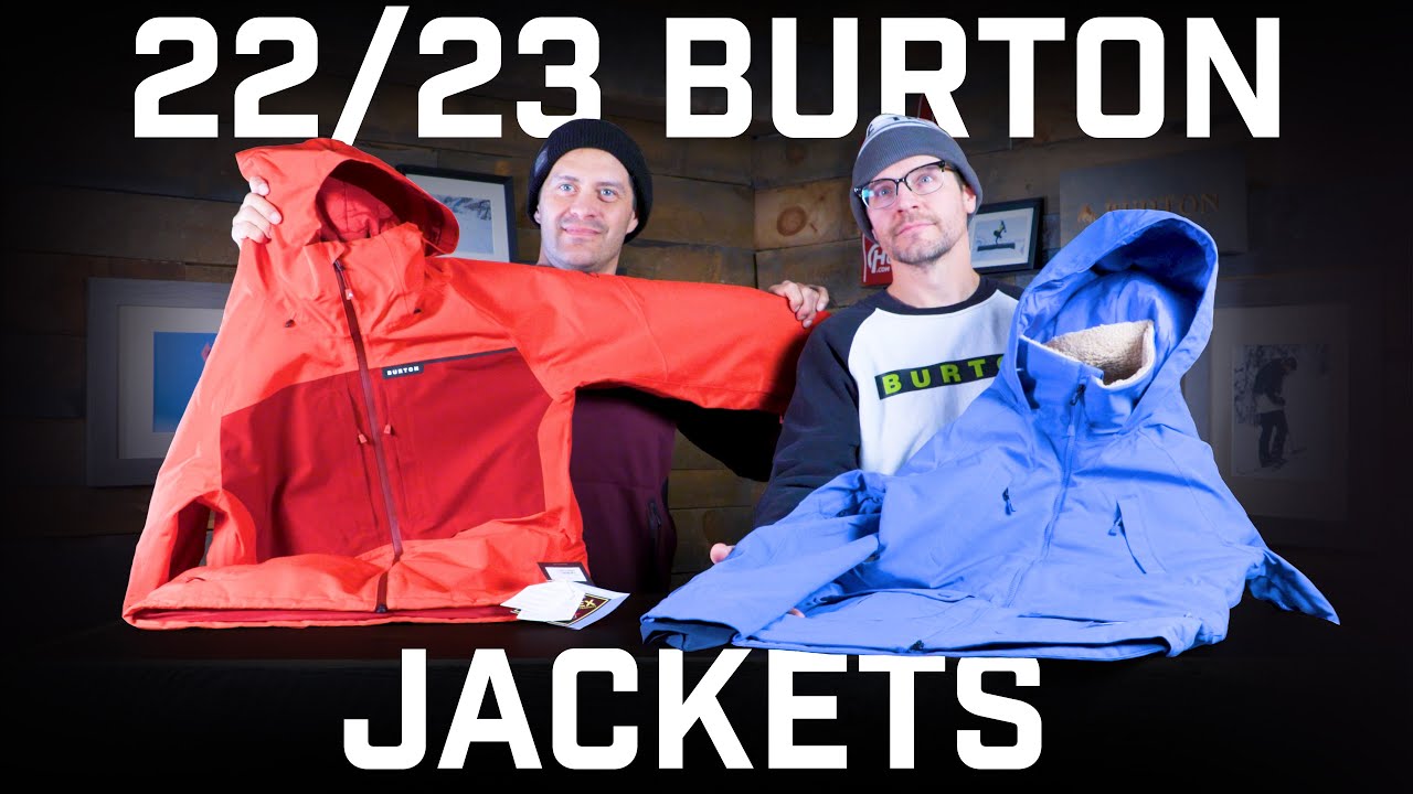 The 22/23 Season Lineup of Burtons Jackets