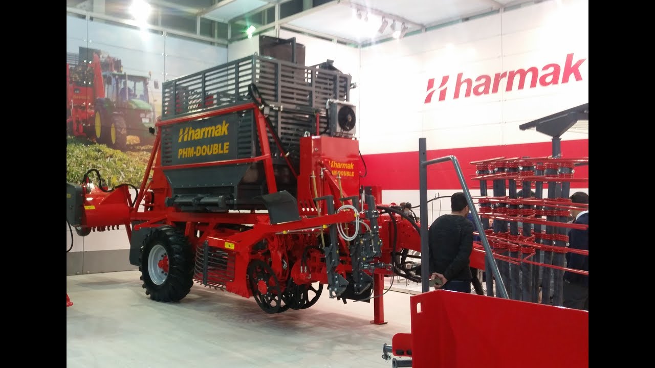 Harmak 2 Sıralı Pancar Hasat Makinesi (PHM-DOUBLE) Konya Tarım Fuarı 2018