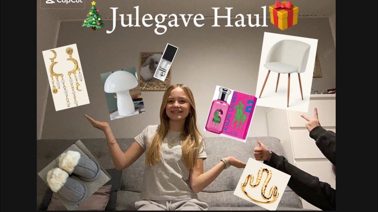 Julegave Haul 🎁