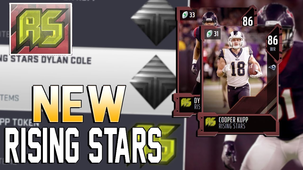 *BRAND NEW* MUT 19 RISING STARS PROMO! NEW SETS AND PLAYERS! COOPER KUPP AND DYLAN COLE!