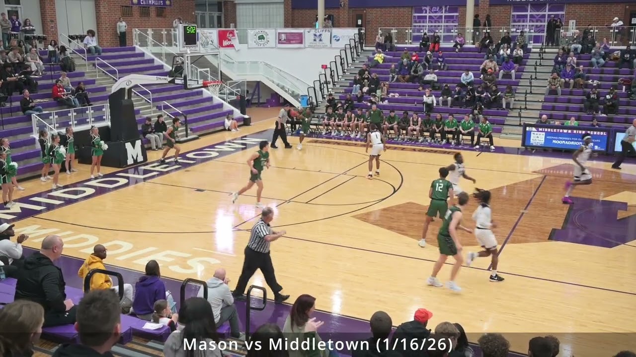 Mason vs Middletown HS Basketball