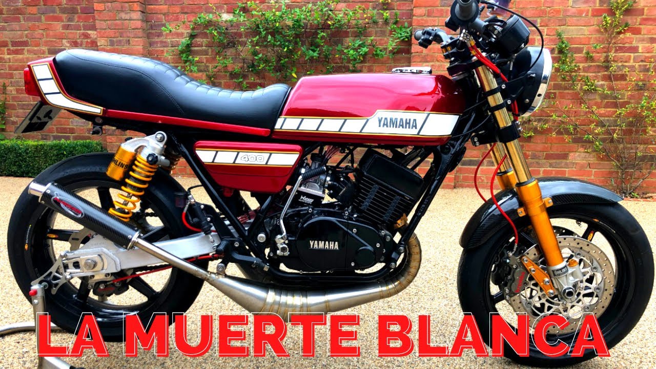 Yamaha RD400 2T, una BESTIA FUERA DE CONTROL