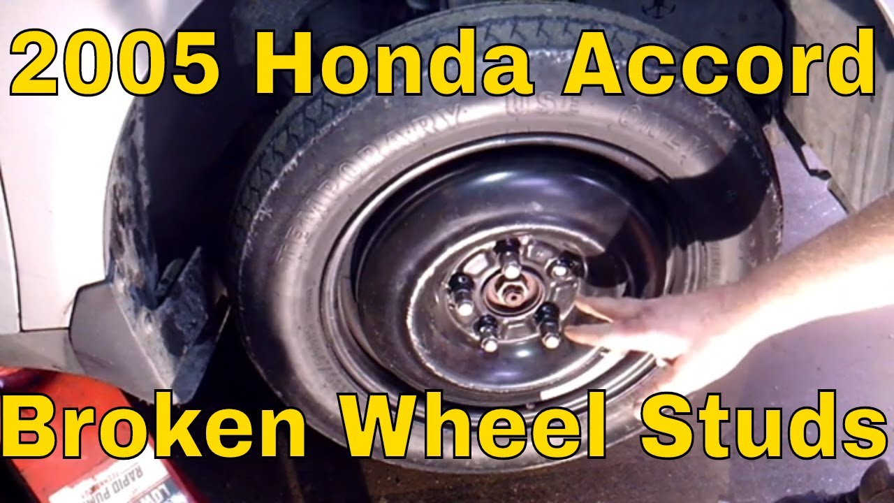 2005 Honda Accord Front Wheel Stud Replacement