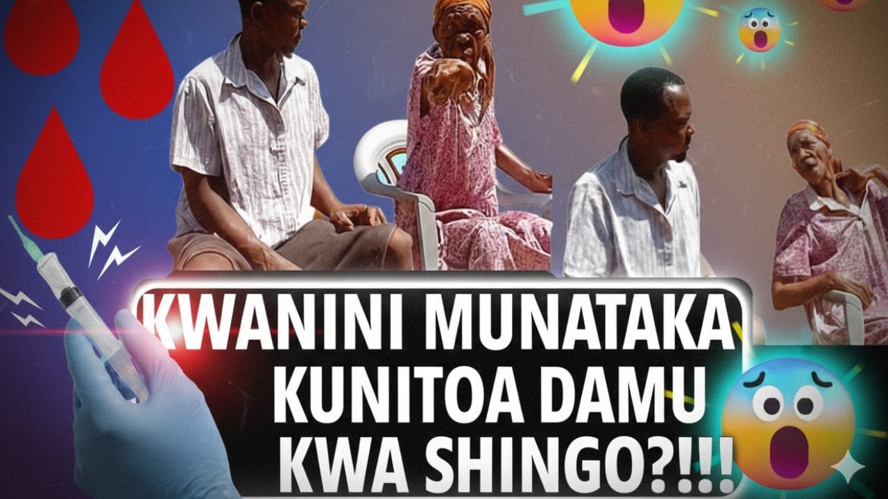 Munitoe Damu Kwa Shingo??!!!! 😱😨 Grandma's Reaction Will Shock You!