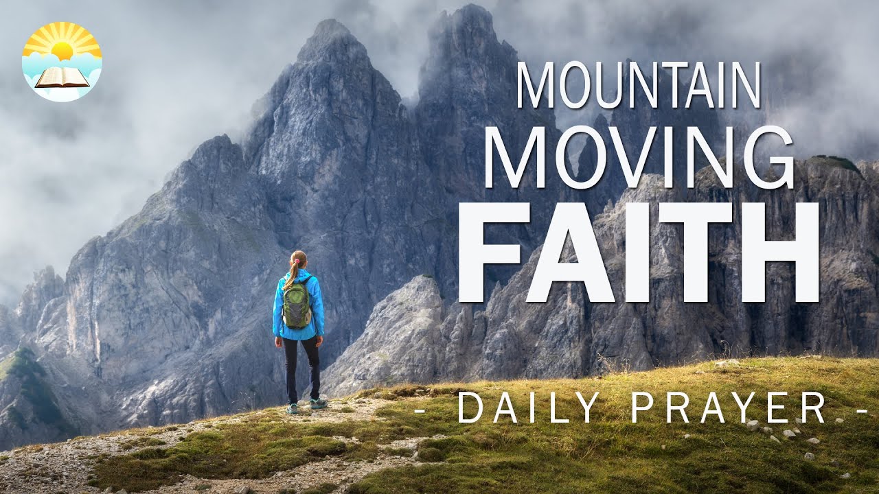 Increase my faith!  Morning prayer