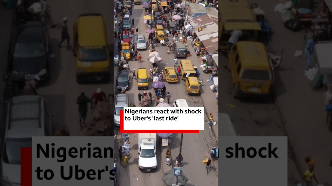 Nigerians shocked after Uber announces 'last ride' - BBC Africa