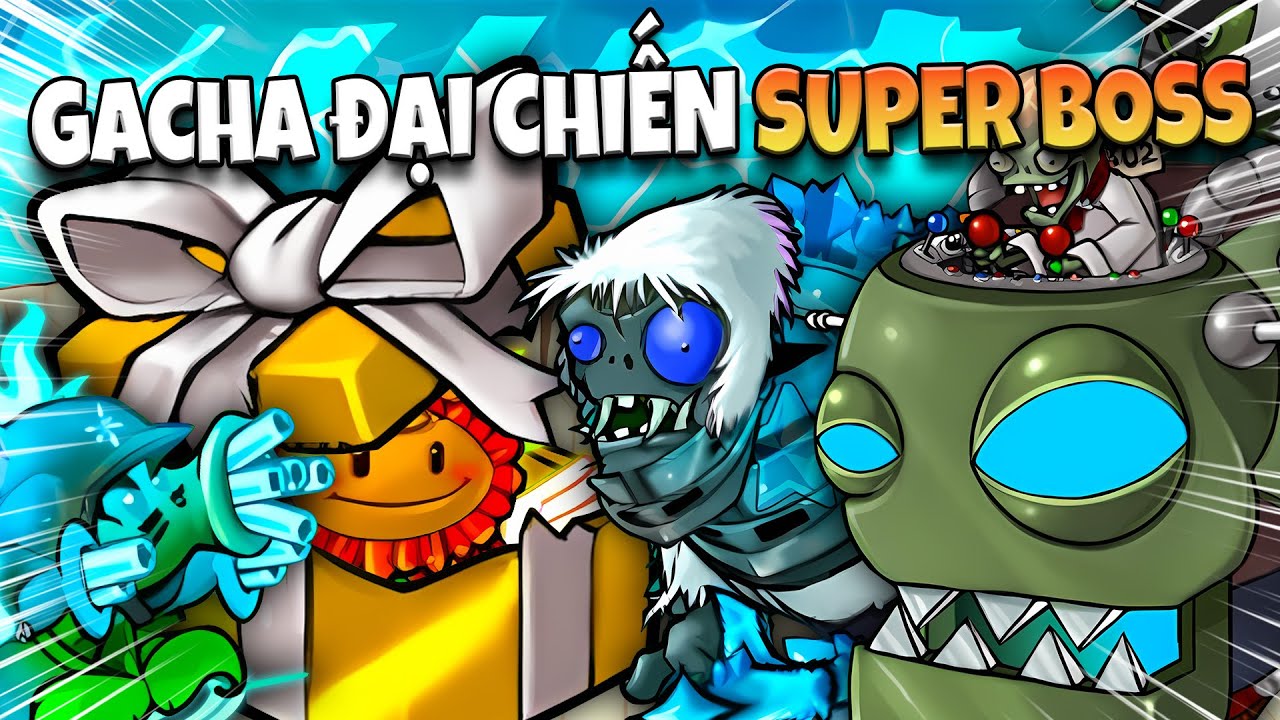Plants vs Zombies HYBRID 2.6 - ĐẠI CHIẾN GACHA ĐỐI ĐẦU BỘ 3 BOSS HYBRID ĐẲNG CẤP