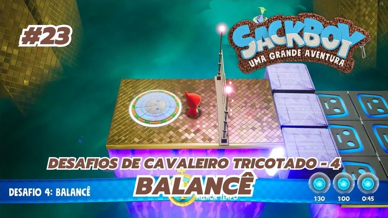 Sackboy - Desafio de Cavaleiro Tricotado: Balanc&ecirc; (dublado - PS5)