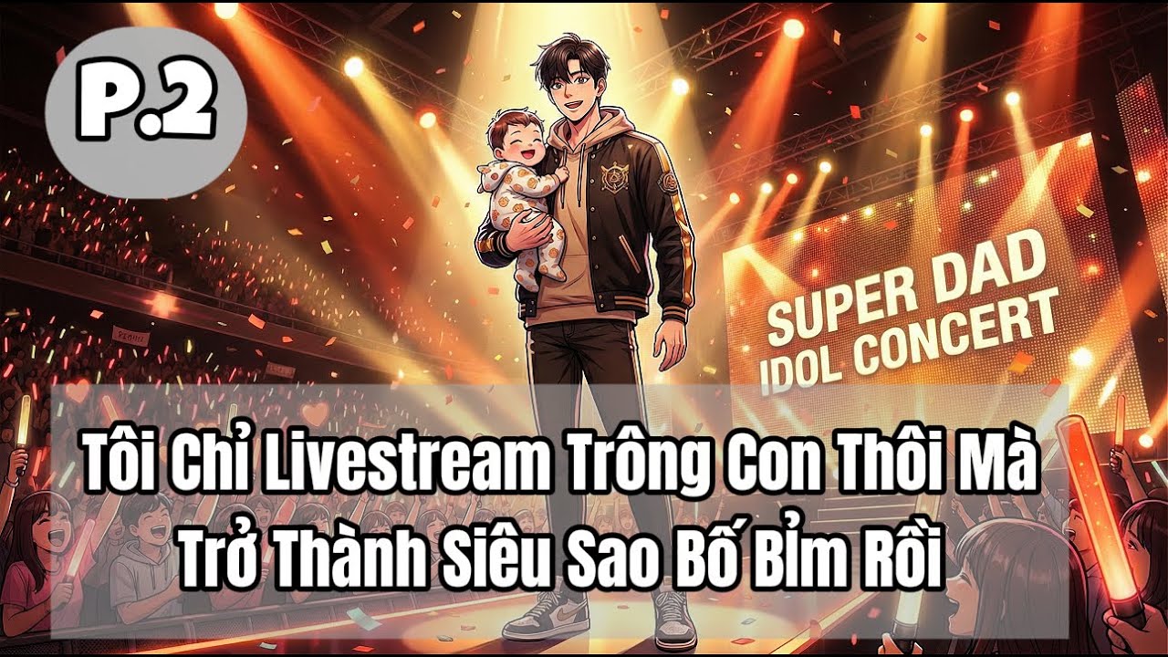Tôi Chỉ Livestream Trông Con Thôi, Mà Trở Thành Siêu Sao Bố BỈm Rồi | P2
